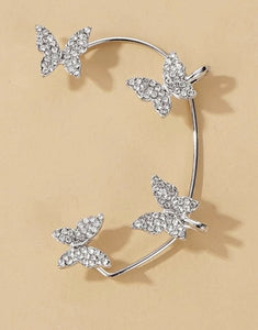 Rhinestone Ear Cuff